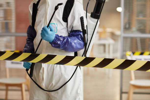 Professional Blood Cleanup technician working in Hunt Valley, MD
